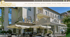 Desktop Screenshot of hotelathenacervia.com